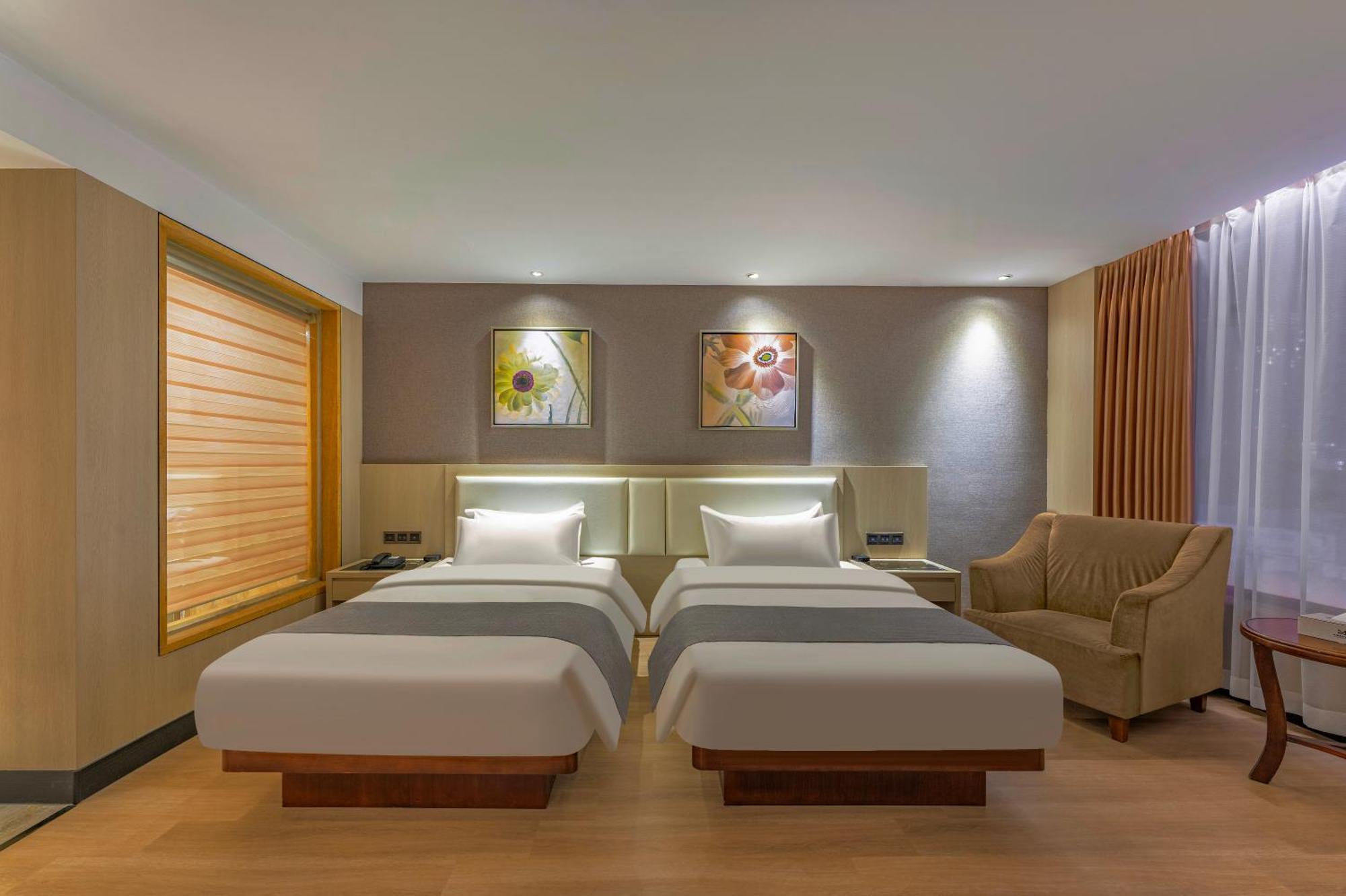 Meihao Mingyue Hotel International Finance City Keyun Road Metro Branch Guangzhou Exterior foto